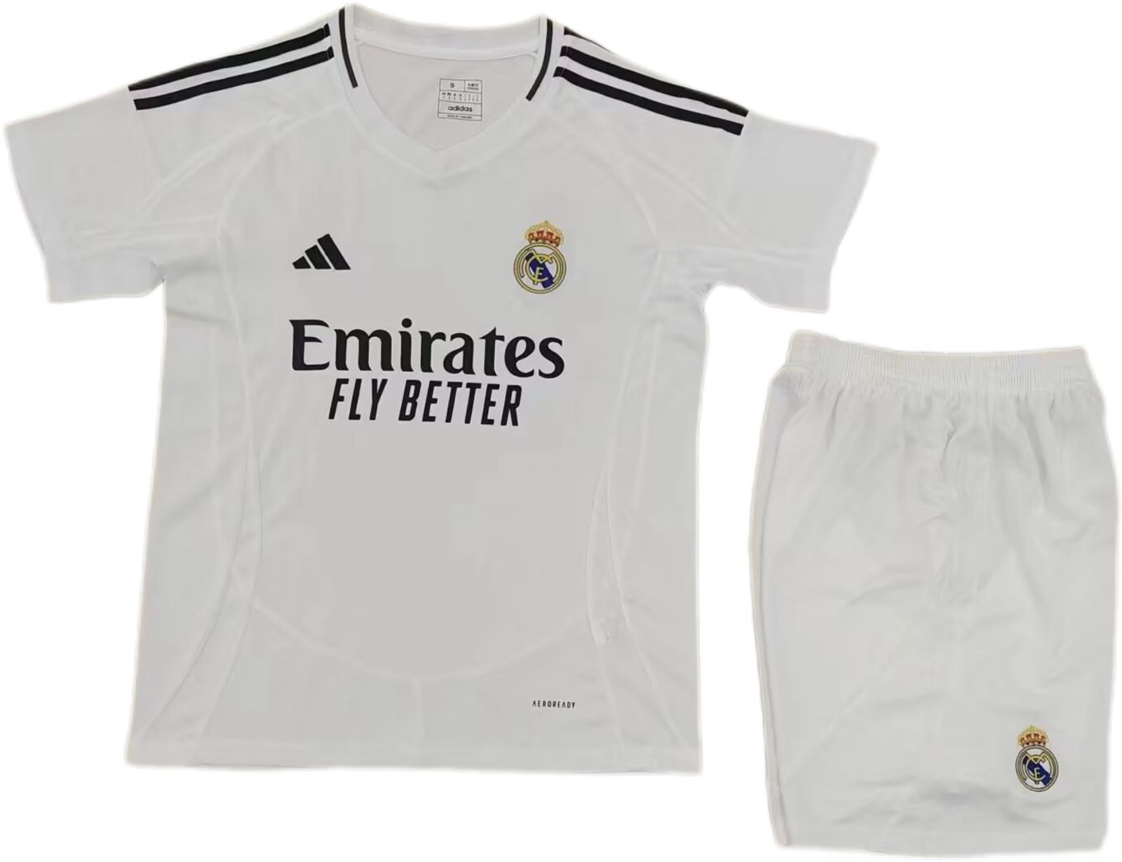 Nuevo! Uniforme Conjunto Kit Real Madrid 2024/2025 Titular Local