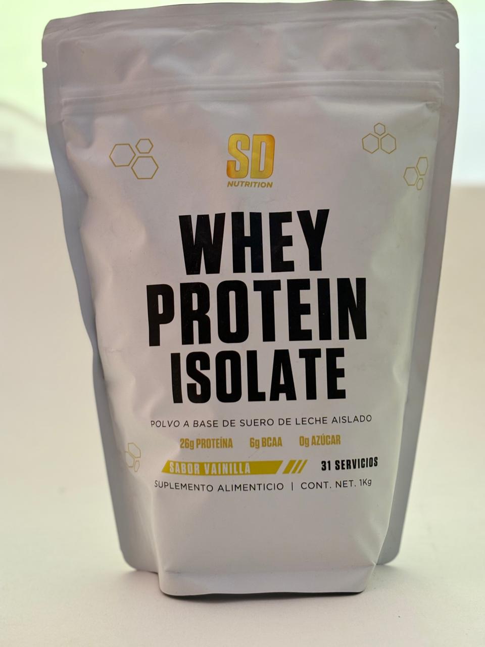 Proteina Whey SD Nutrition (1 kg) (31 serv) Sabor Vainila