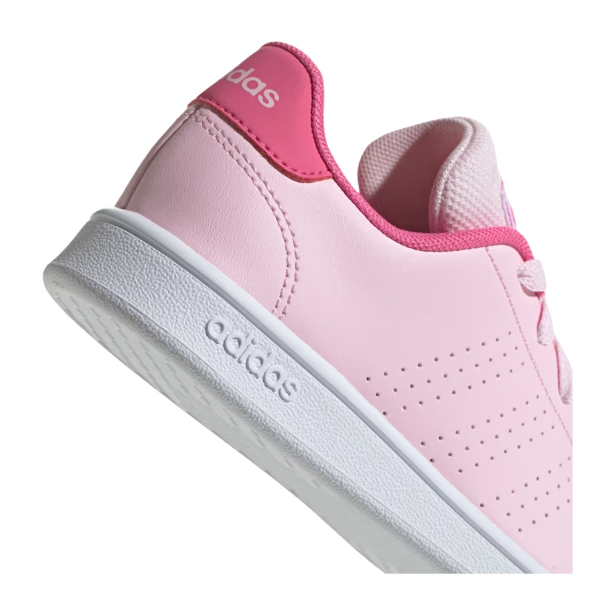 TENIS ADIDAS ADVANTAGE K ROSA DE MUJER 100% ORIGINAL 