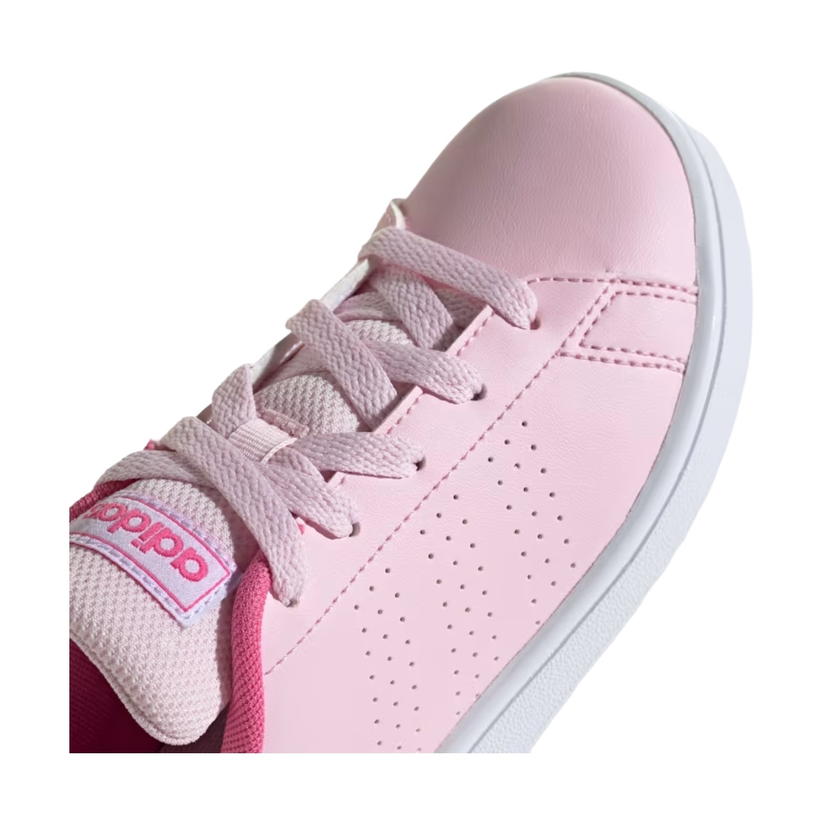 TENIS ADIDAS ADVANTAGE K ROSA DE MUJER 100% ORIGINAL 