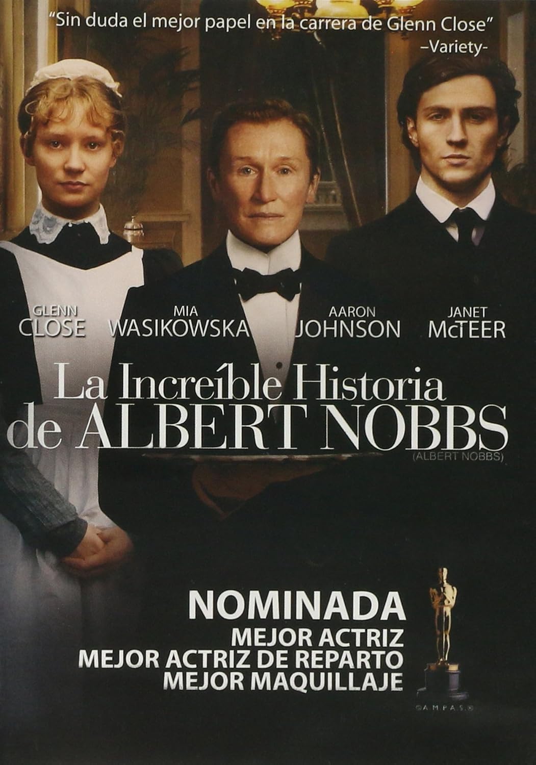 La Increible Historia De Albert Nobbs Pelicula Dvd