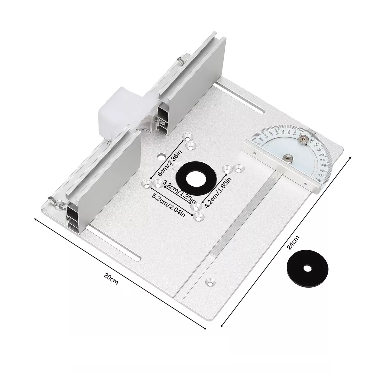 Mesa Router Multifuncional Inserto Placa Carpinteria