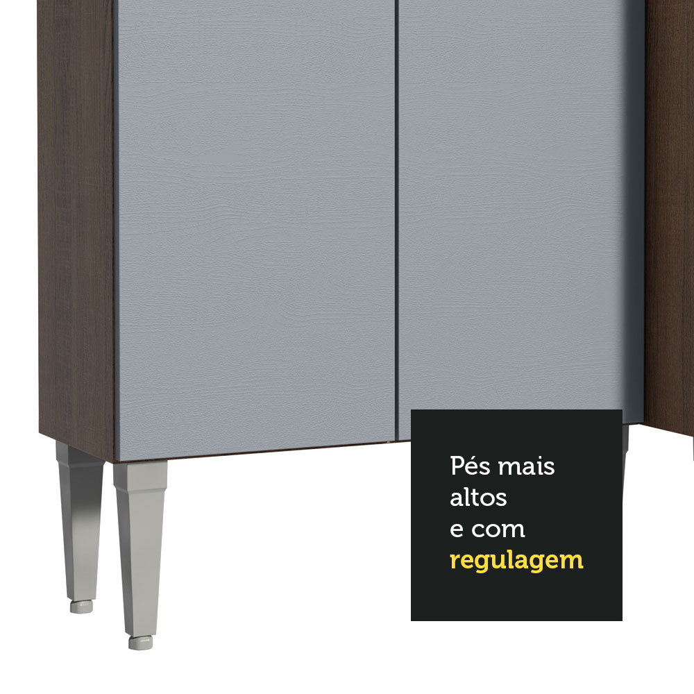 Cocina Integral Completa Modular Madesa Emilly Pop 229cm MG