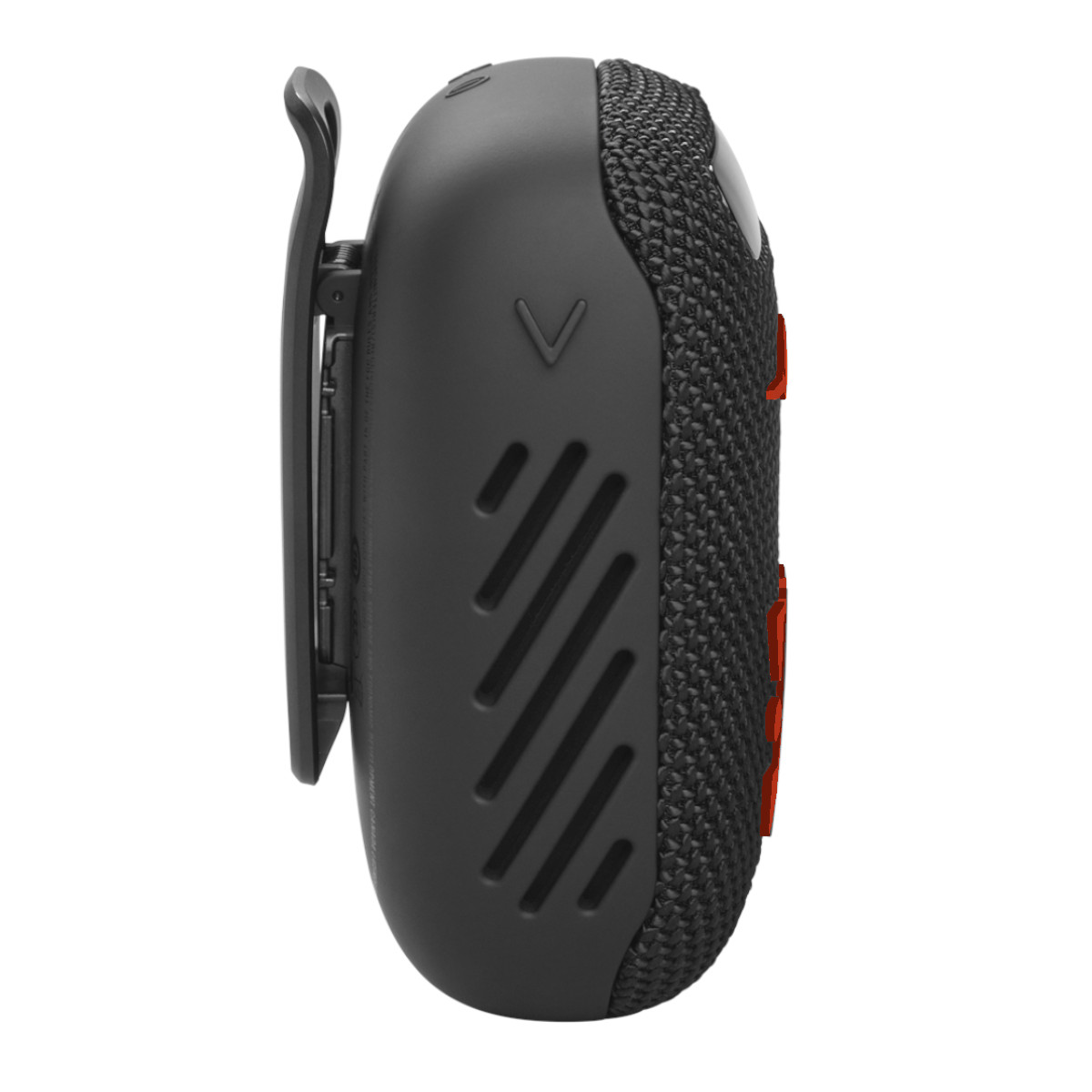 Bocina JBL Wind 3 Bluetooth SD Radio FM para Bicicleta Moto Negro/Naranja