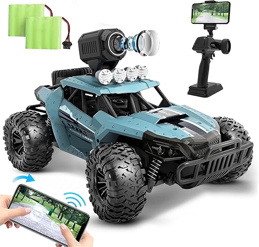 molkocan WIFI Camión Todoterreno Teledirigido, Coches RC con