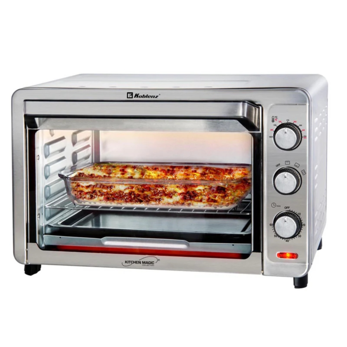 Horno Eléctrico Koblenz HKM-1500 S de Convección 32 L /9 Rebanadas 1500W ENDY8