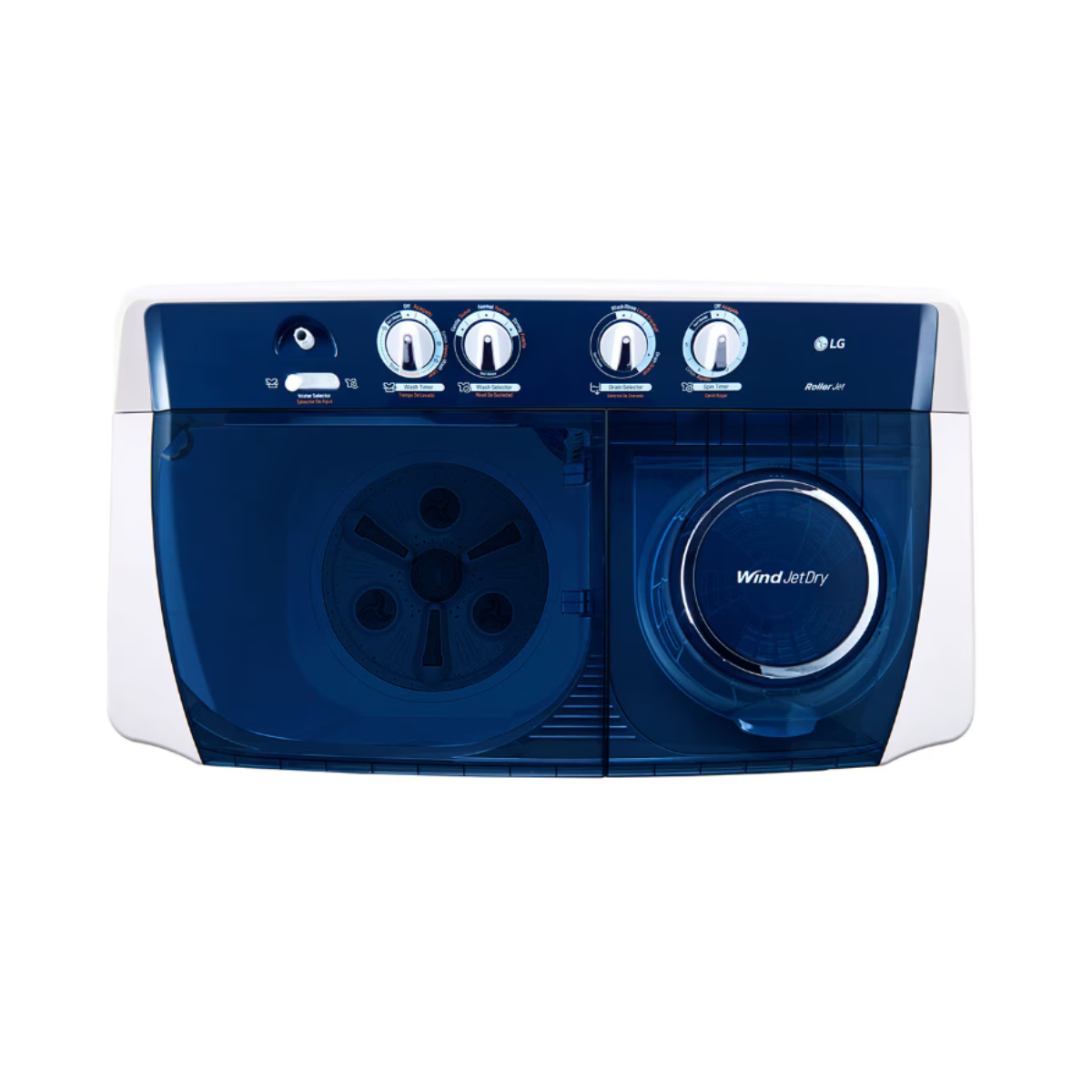 Lavadora Semiautomática LG Doble tina 15kg WP15WAR