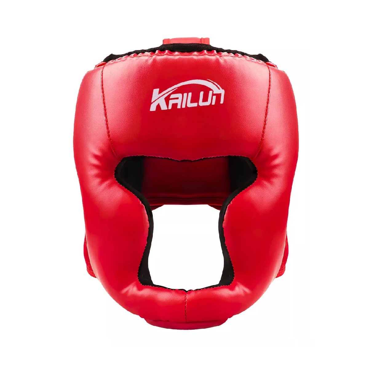 Careta Casco Para Boxeo Taekwondo De Barra Protector Cabeza Rojo