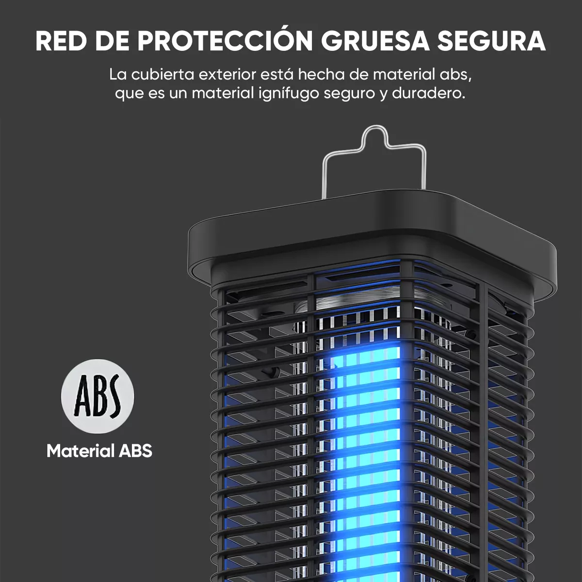 Lámpara Mata Mosquitos Eléctrica Portatil 4200v