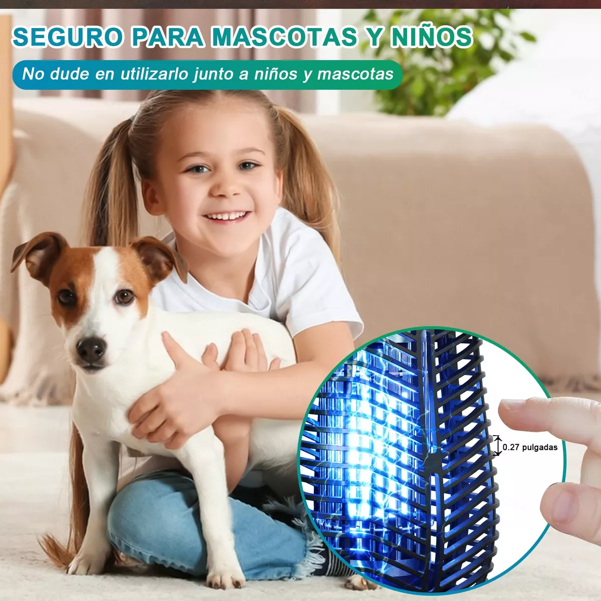 Lámpara Antimosquitos Insectos 20w