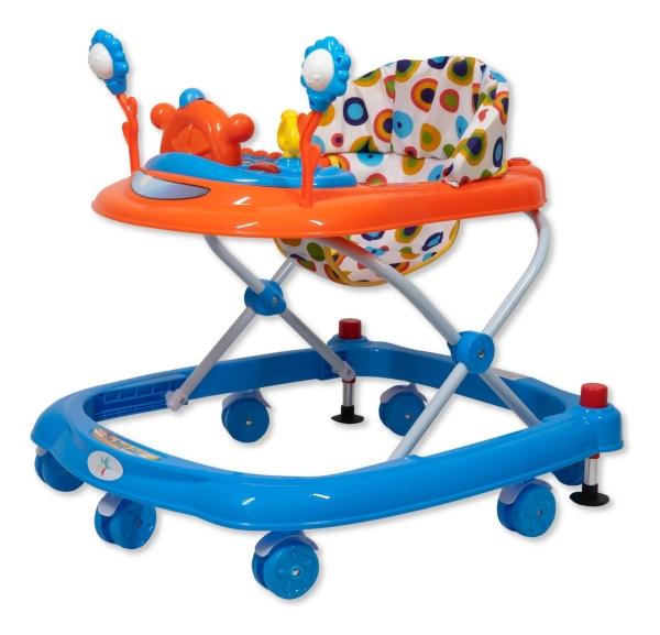 Andadera Para Bebé Interactiva Starkids W-103 Musical Azul