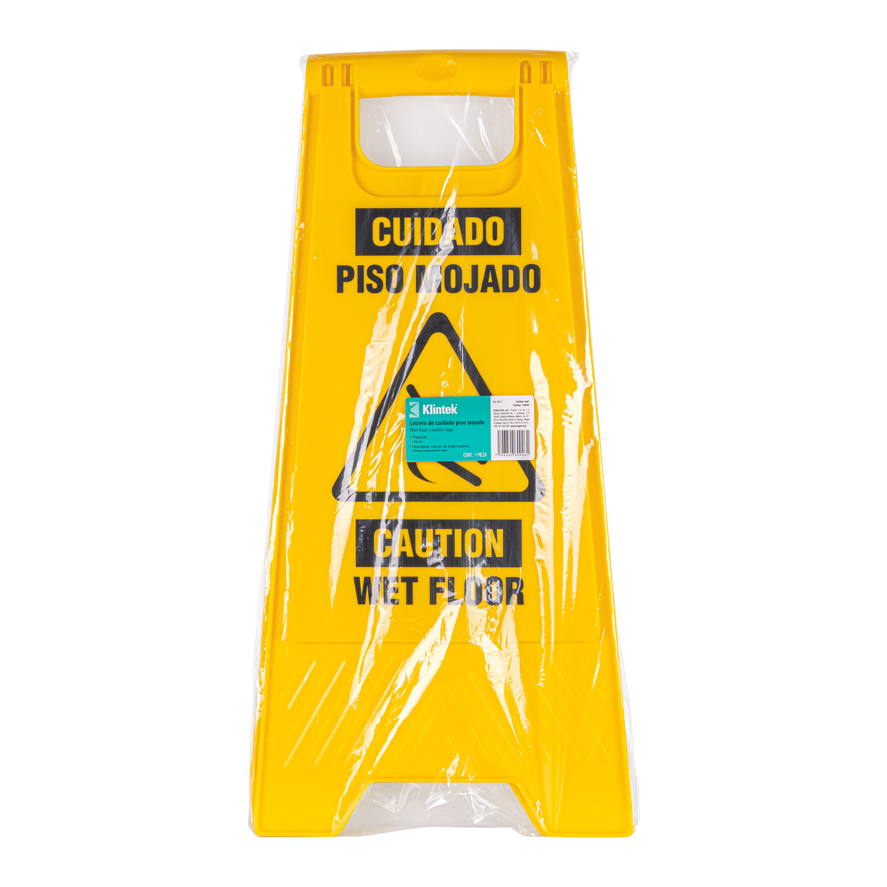 LETRERO PLEGABLE PARA PISO MOJADO 