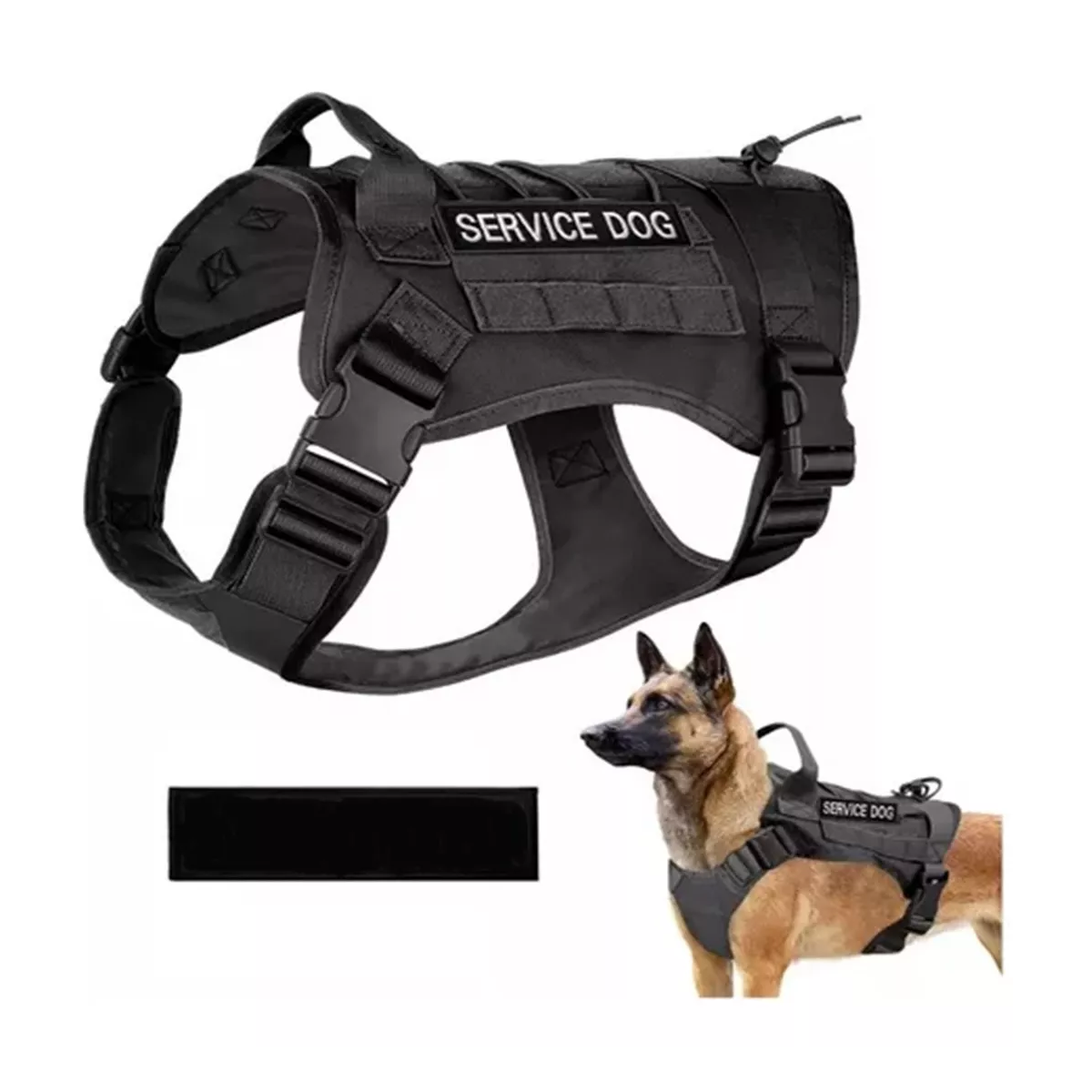 Pechera Mochilas Para Perros Pitbull Pechera Táctica Arnés Para