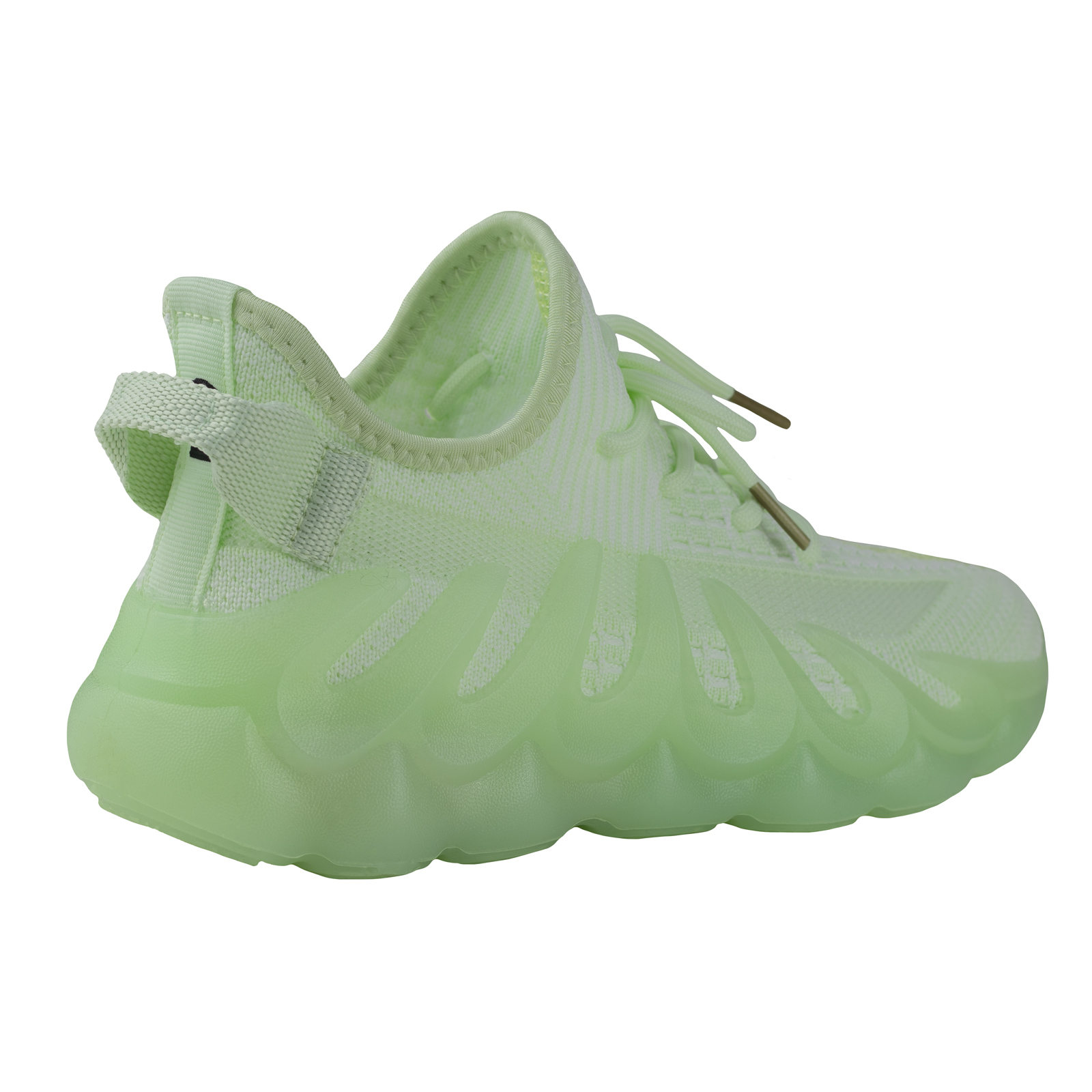 Tenis Verde Urbano Sneakers Capa De Ozono 601501 Texturados