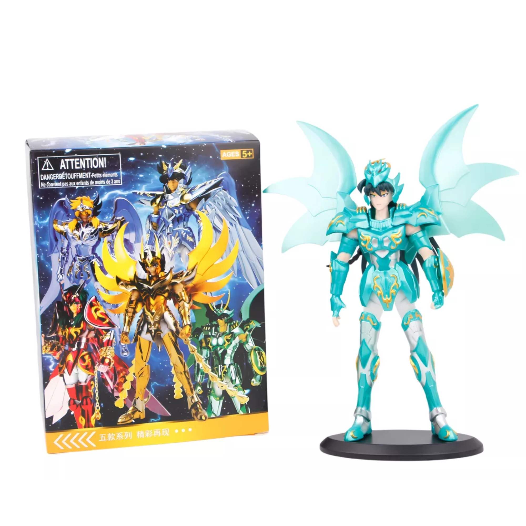 Figuras Caballeros Del Zodiaco Saint Seiya Armadura Divina Juguete Shiryu