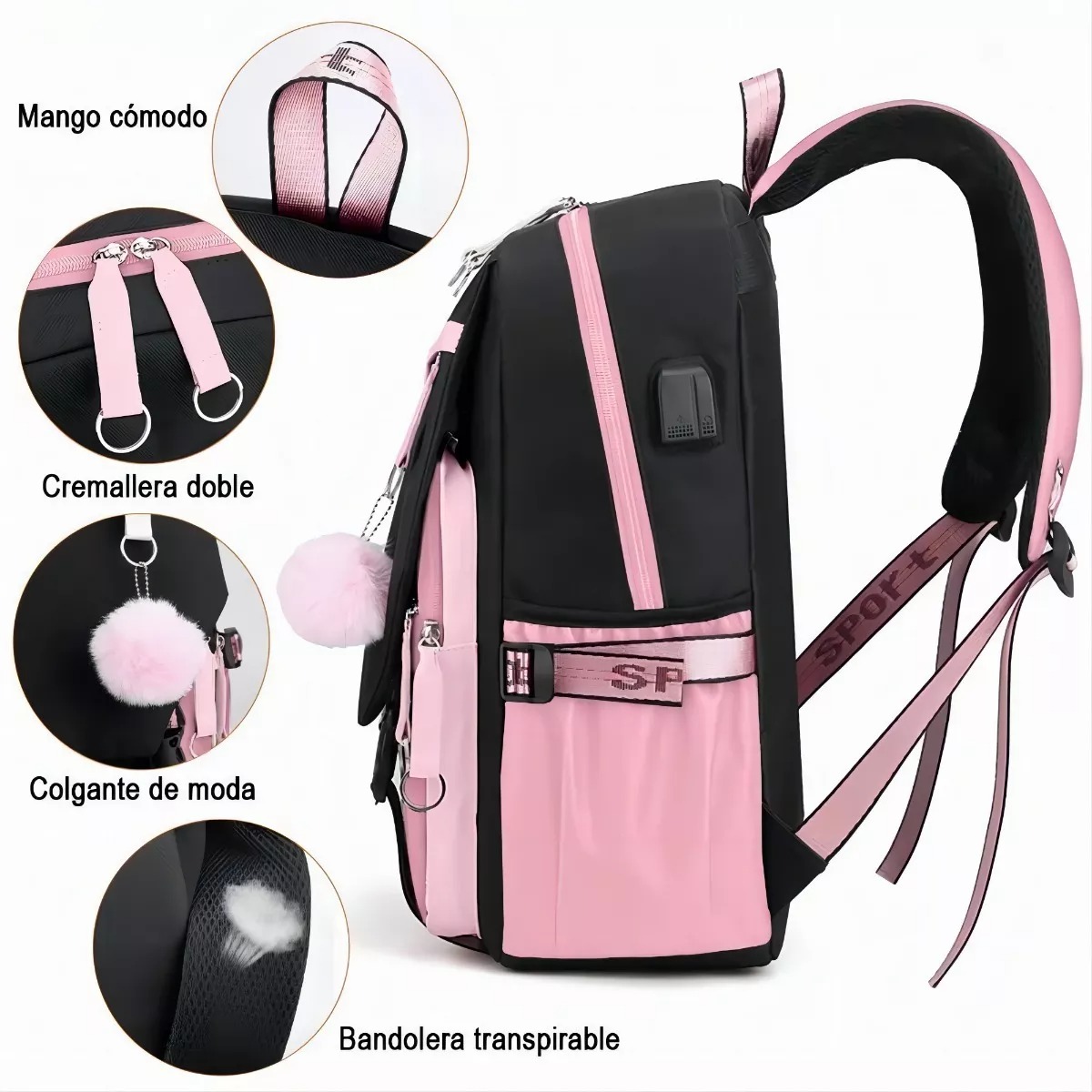 Mochila Escolar De Bts K-pop