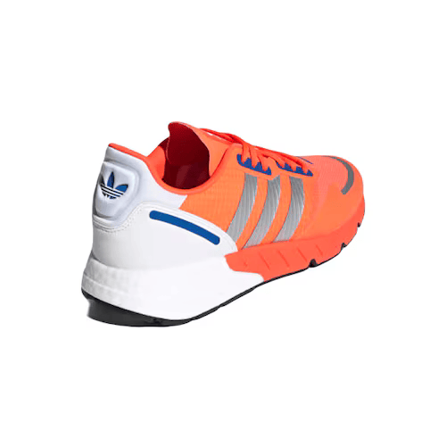 Tenis Adidas Modelo ZX 1K Boost Color Naranja/Plata Para Caballero