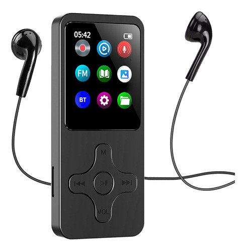 Reproductor De Música Bluetooth Mp3 Mp4, Grabadora De Radio