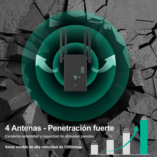 Access point Genérica HEJ--6 negro 110V/220V