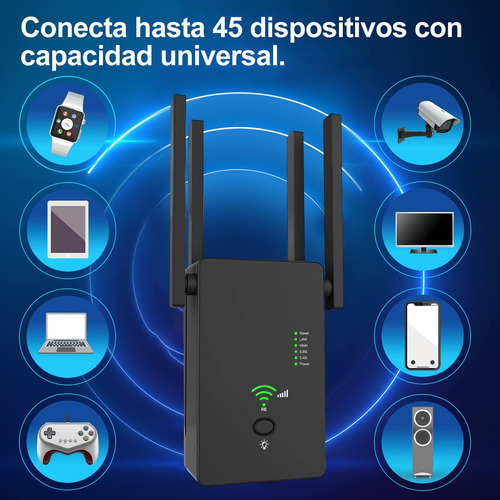 Access point Genérica HEJ--6 negro 110V/220V