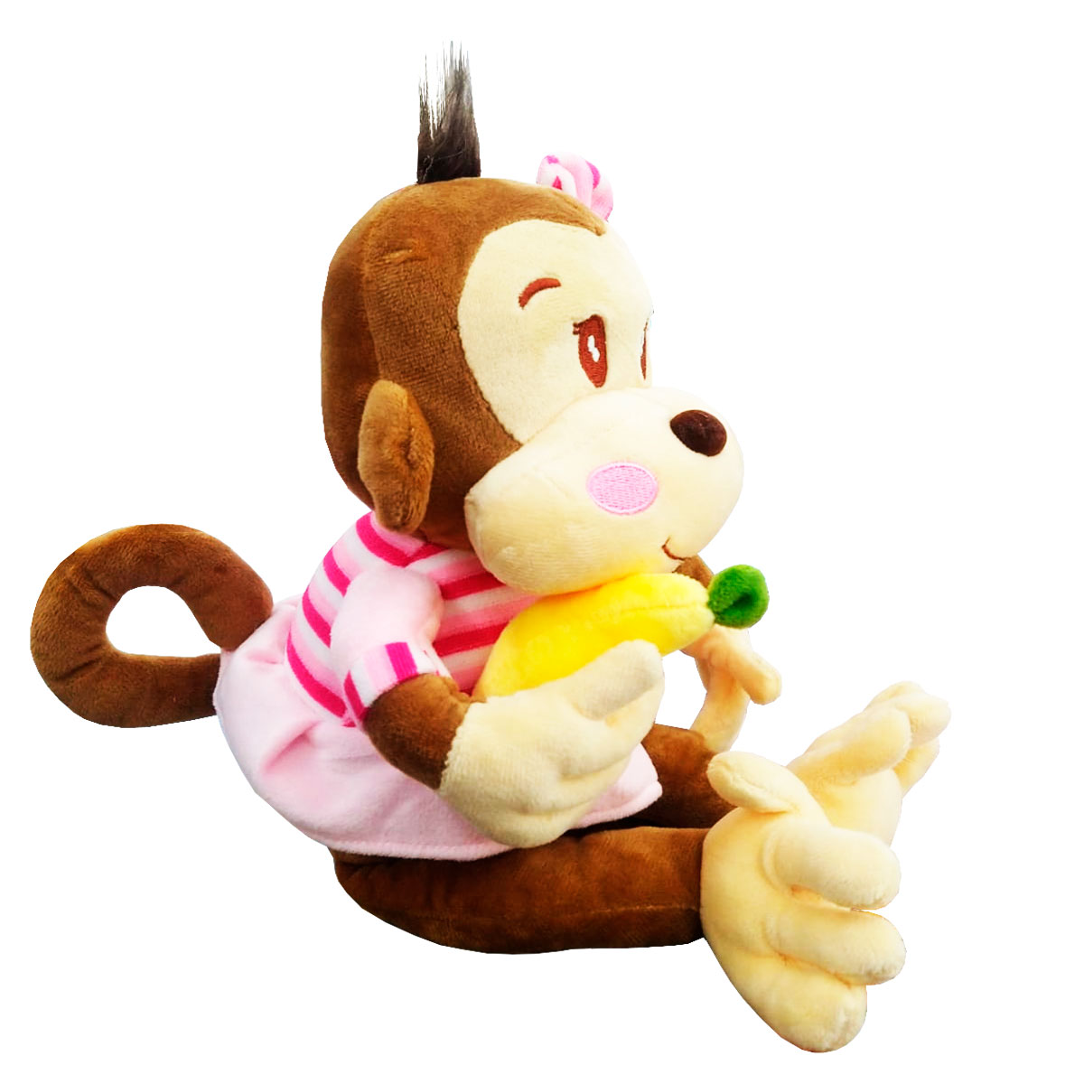 Peluche Generico Changuita Rosa 40cm