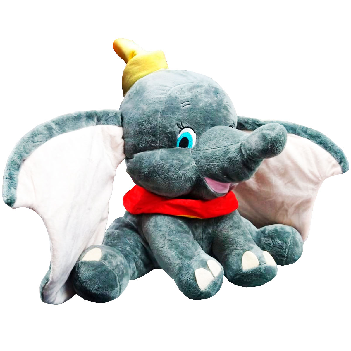 Peluche Generico Dumbo Gris 40 cm