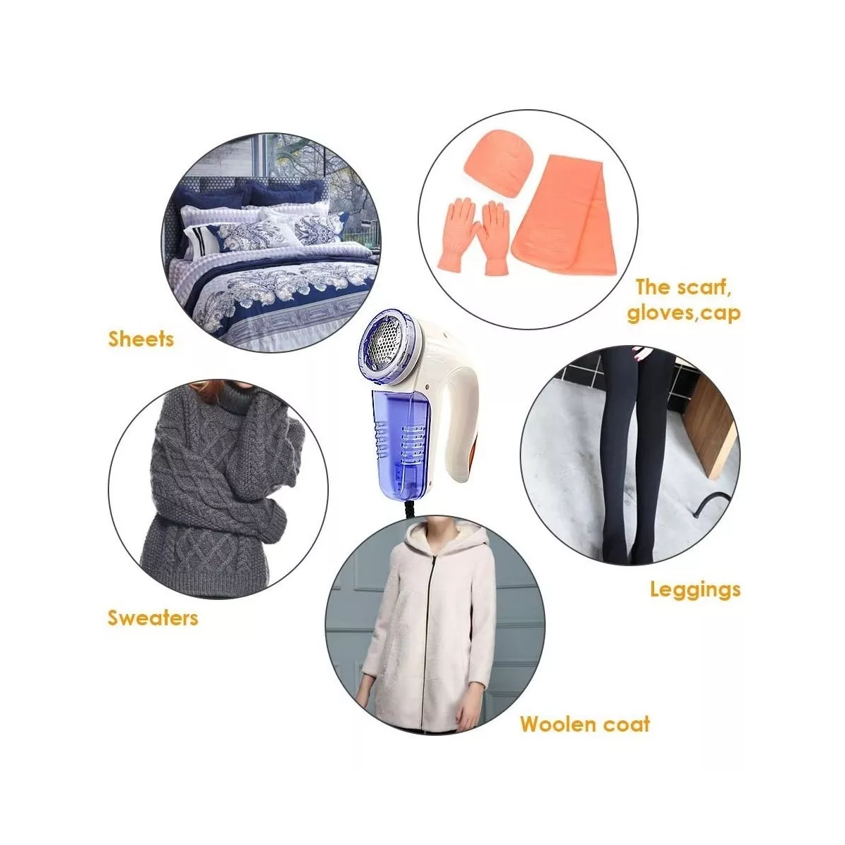 Maquina De Afeitar Electrico Removedor De Pelusa