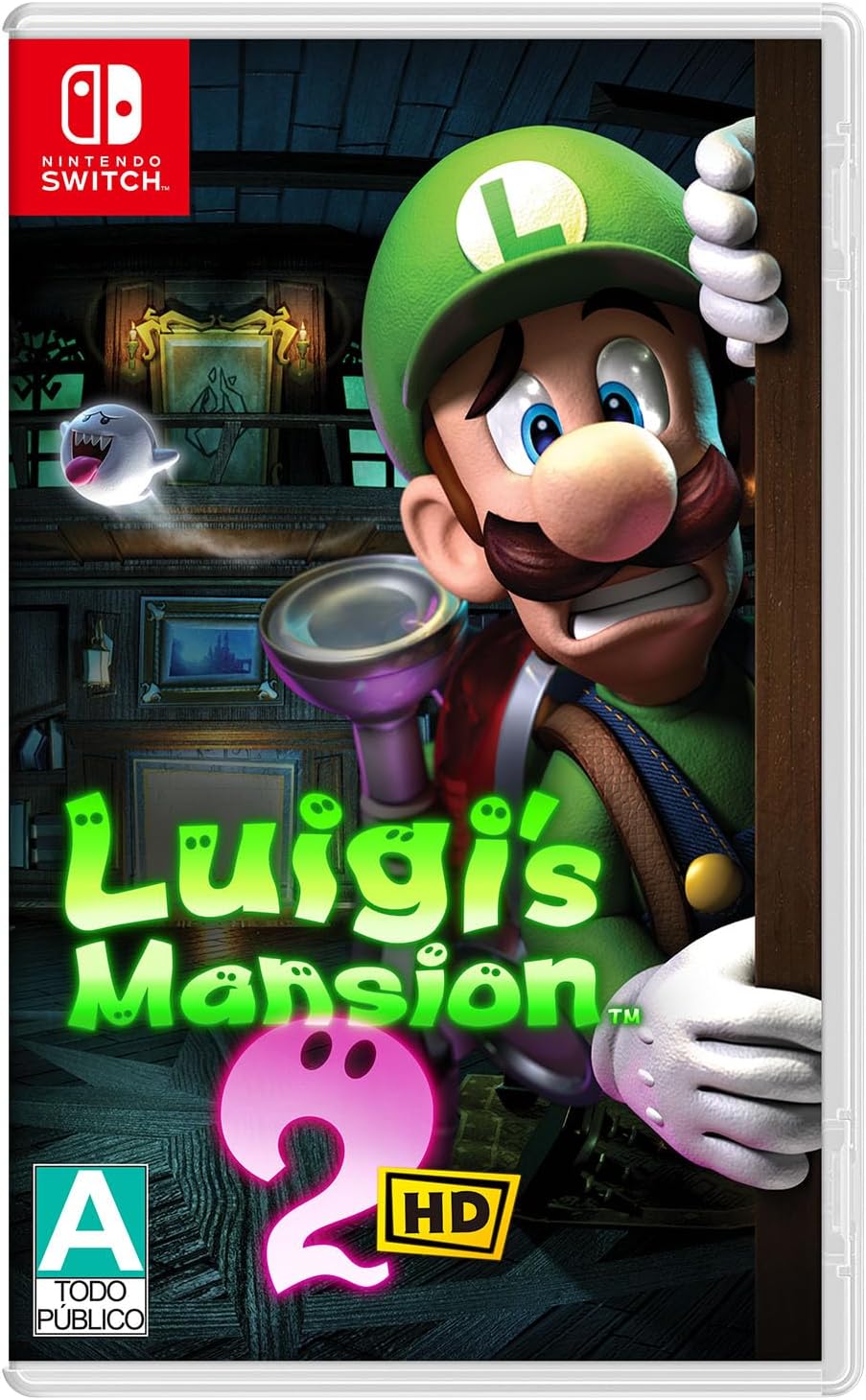 Luigis Mansion 2 Hd Nintendo Switch - Game Center