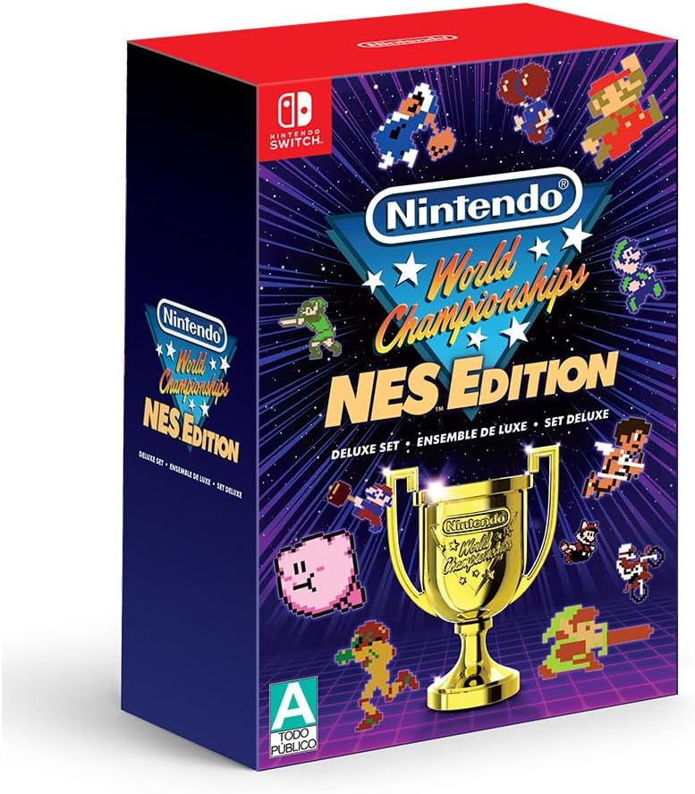 Nintendo World Championships NES Edition Deluxe Set Nintendo Switch ...