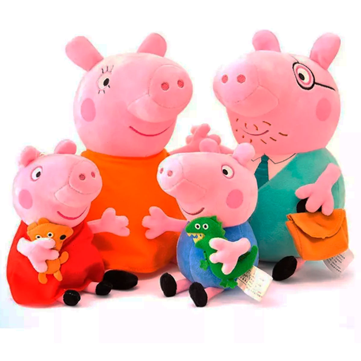 Peluche Generico Familia Peppa 30 cm 4 PZ