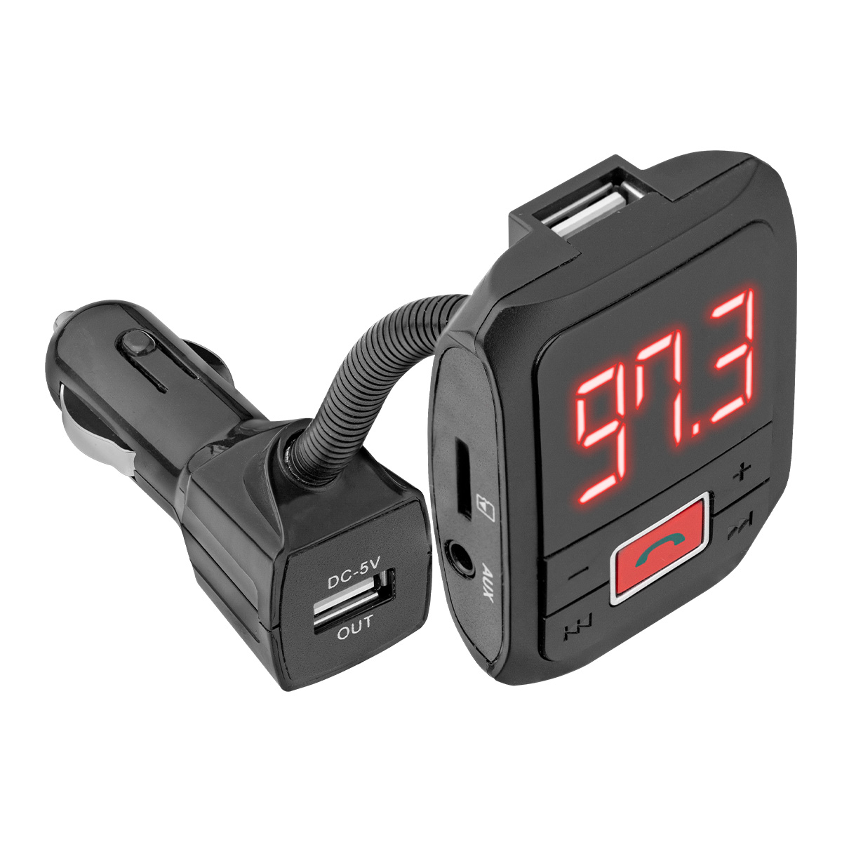 Transmisor Fm Mitzu Bluetooth, Manos Libres Fmt-7030