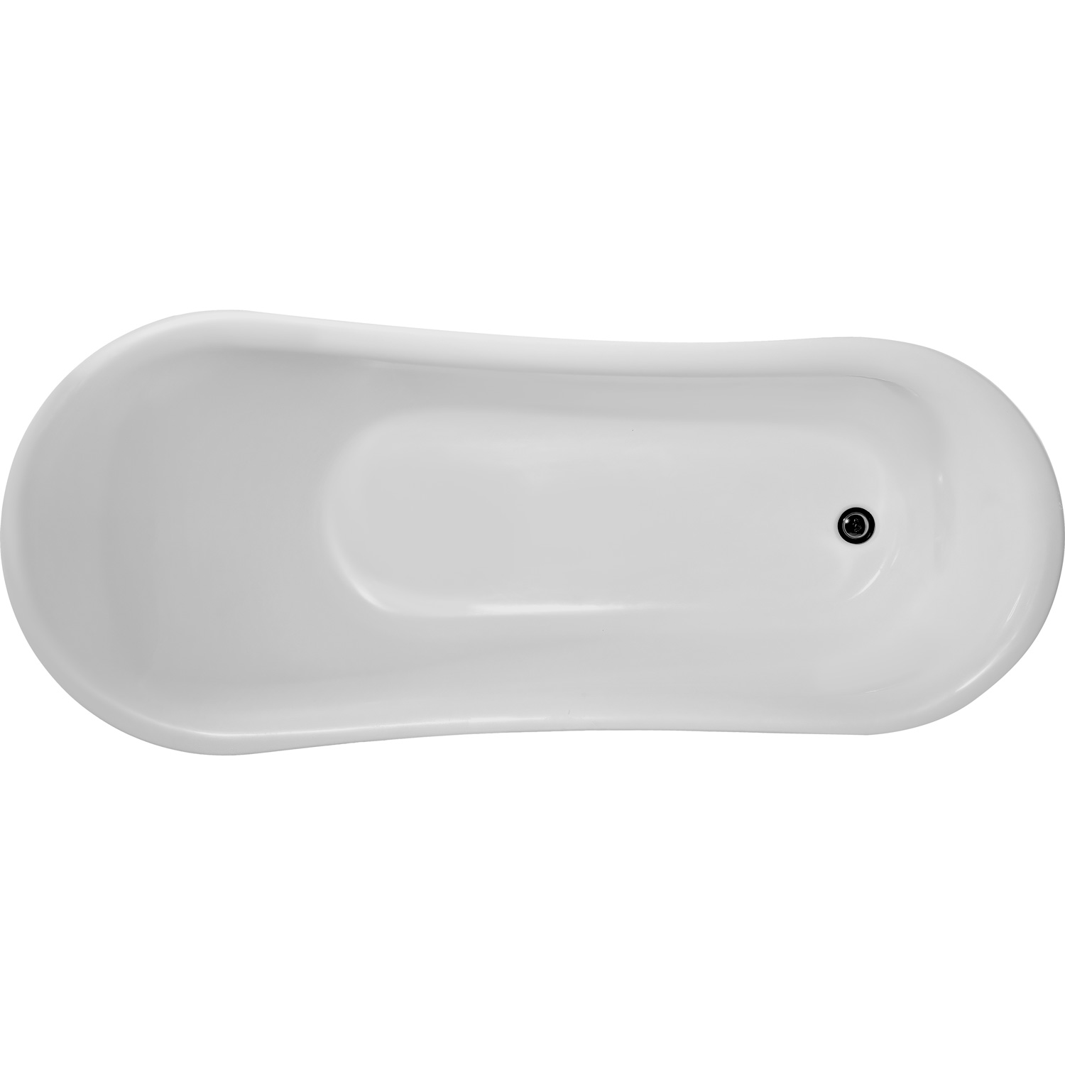 Tina Baño Premium Vintage 179l Fibra Vidrio 169x73x73 Cm