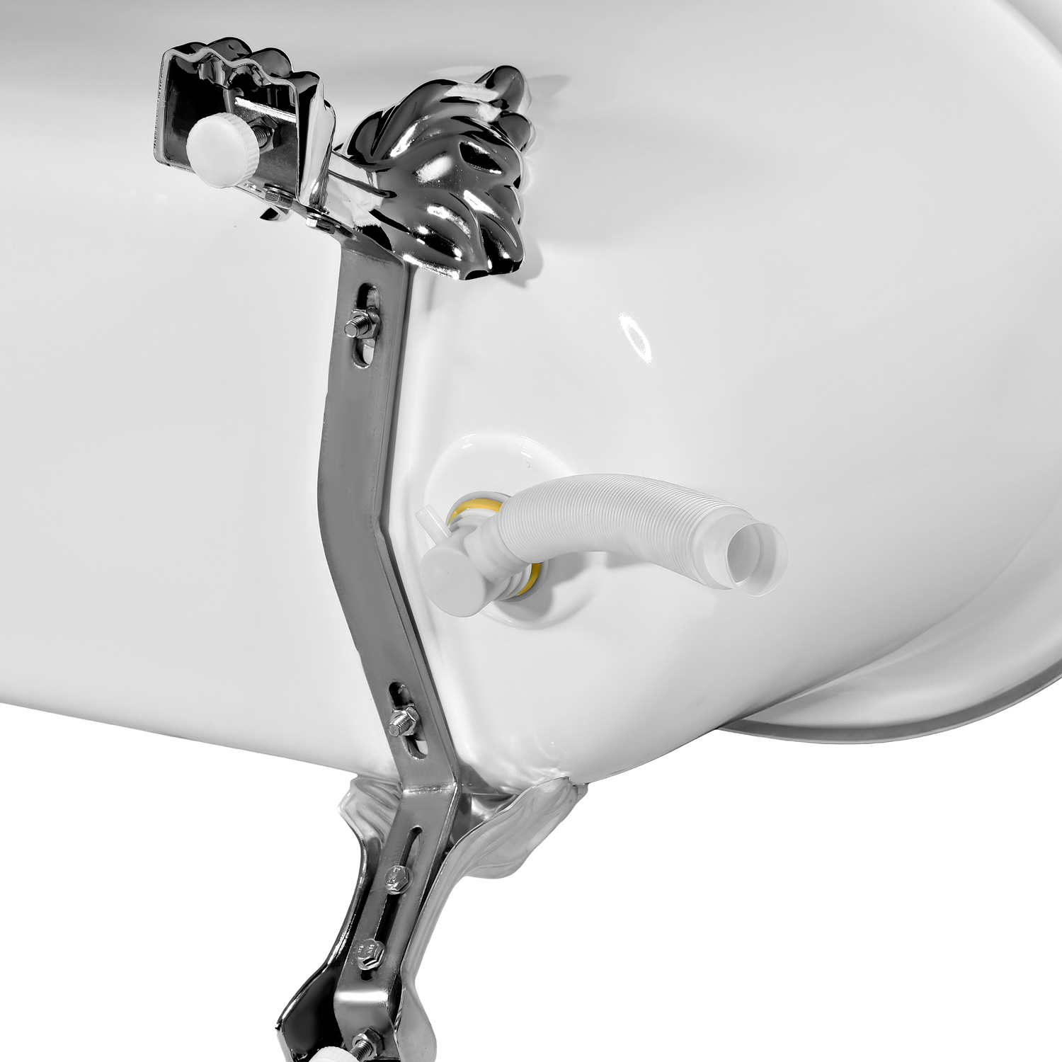 Tina Baño Premium Vintage 179l Fibra Vidrio 169x73x73 Cm