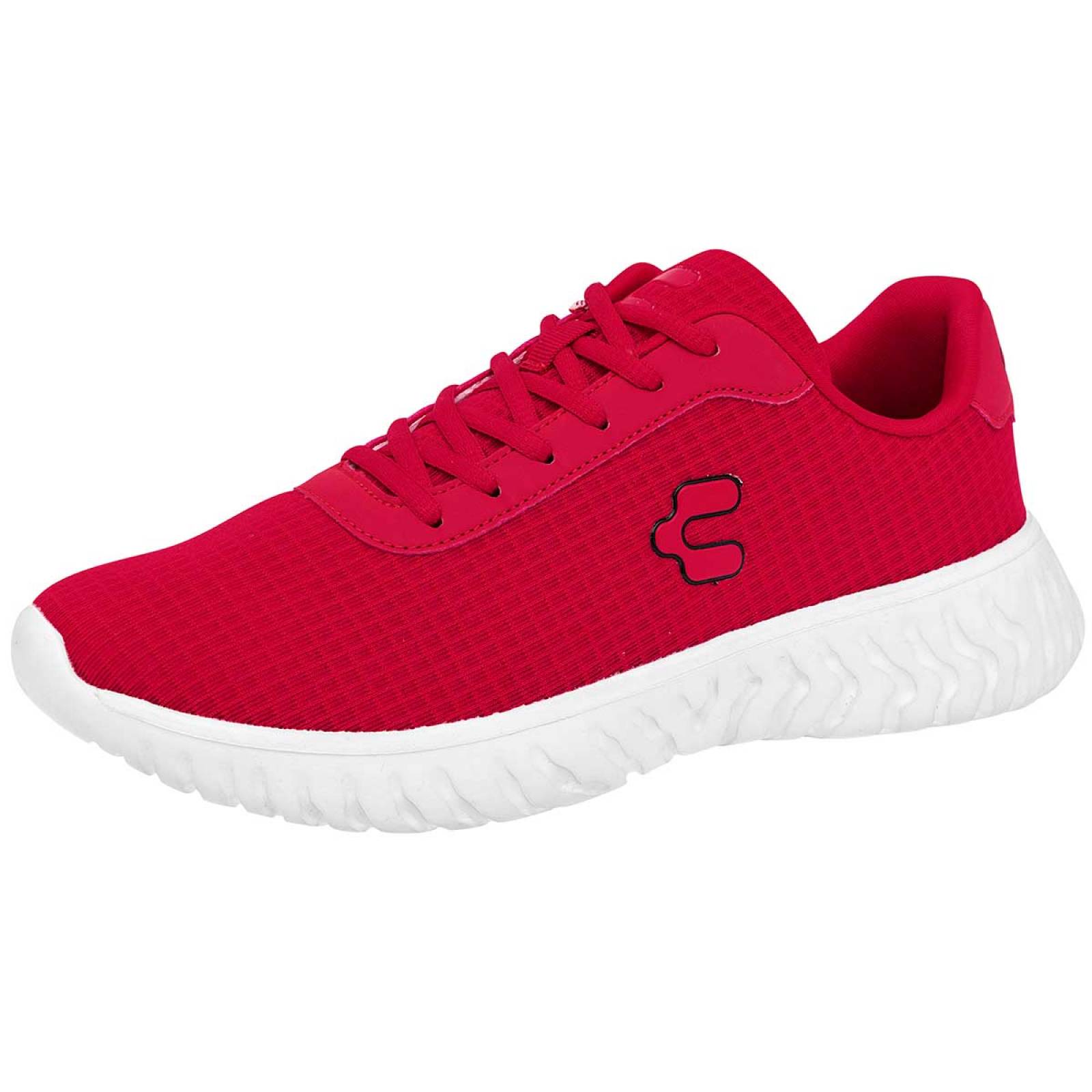 Tenis Charly Color Rojo/Blanco Modelo CH0336