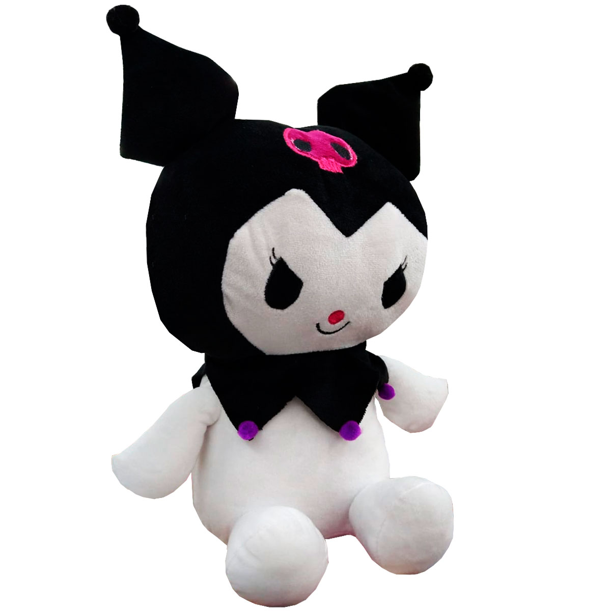 Peluche Generico Kuromy Calavera Morada  40 cm 
