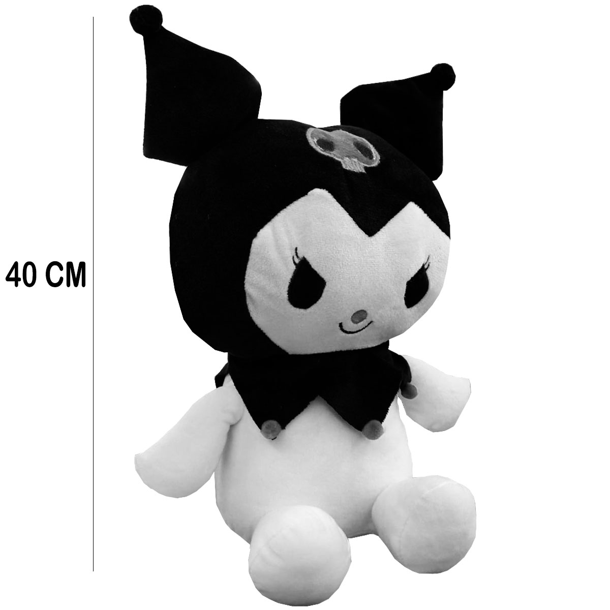 Peluche Generico Kuromy Calavera Morada  40 cm 