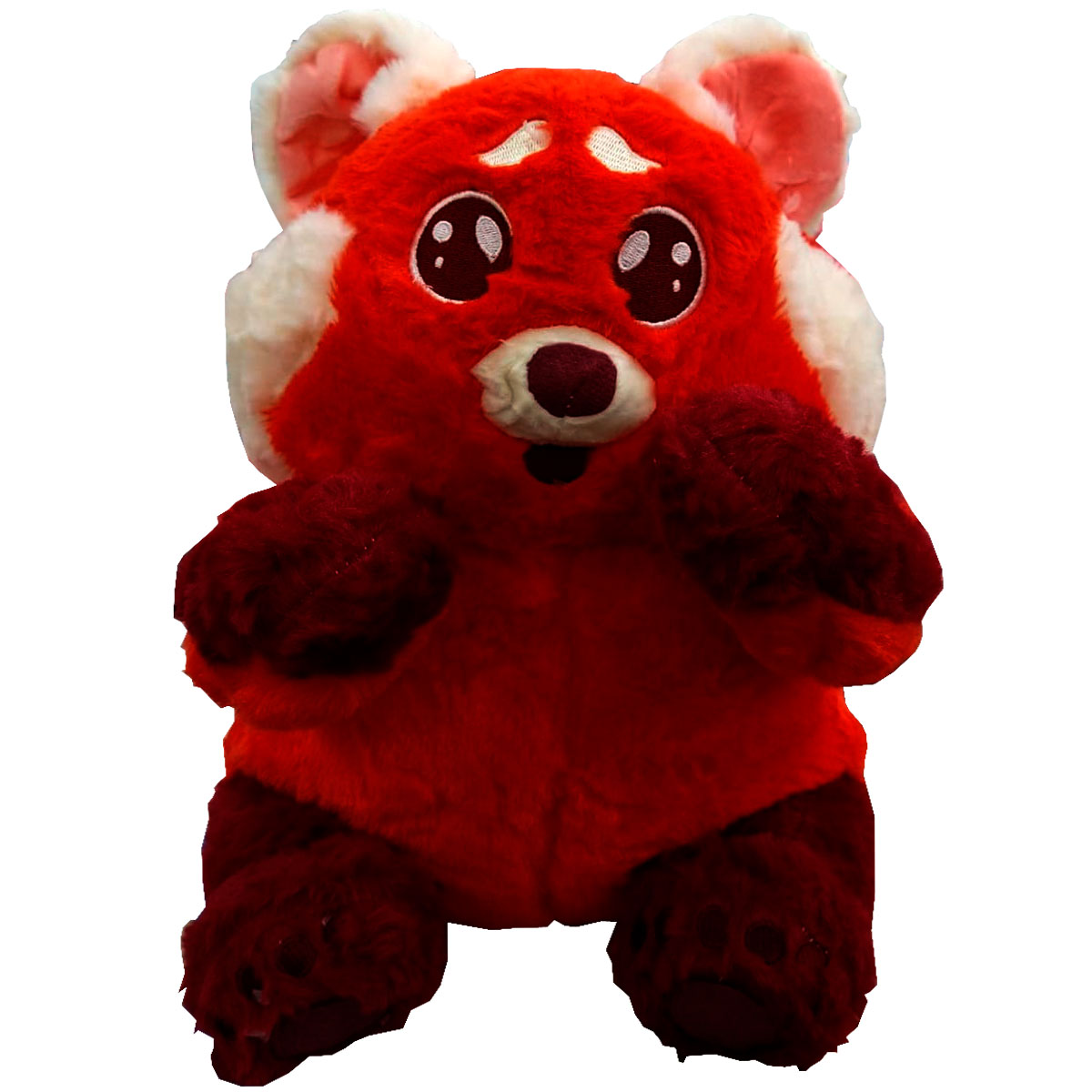 Peluche Generico Panda Rojo Mei Lee 36 cm