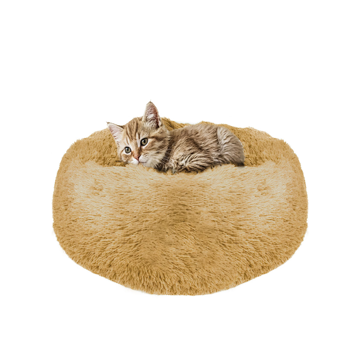 Cama mascotas para perro o gato antideslizante Pet Boutique Azul Mediana Tv Ofertas única con cierre, para un fácil retiro de funda y lavado, adaptable a todo tipo de clima 