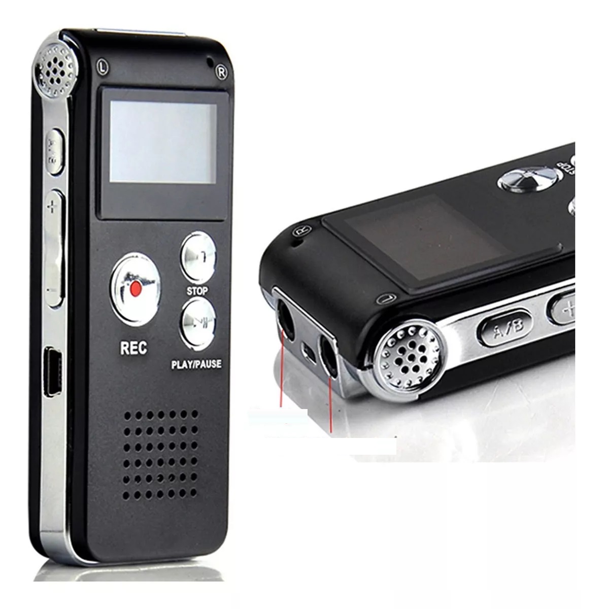 Microfono Espia Usb Spy Grabadora Voz De 8gb