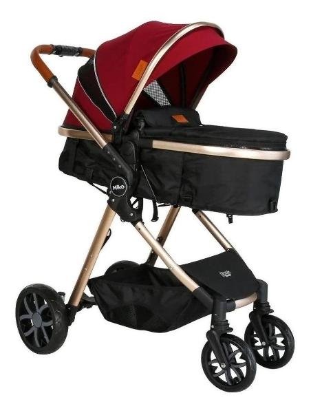 Carriola Infanti Mike Portabebe Base De Carro Vino