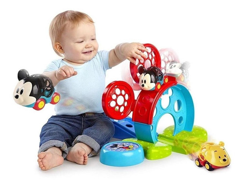 Juego De Rebote Disney Carritos Go Grippers