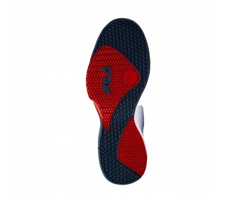 Tenis Fila Modelo Spitfire 3 Color Blanco/Marino 125 Para Caballero