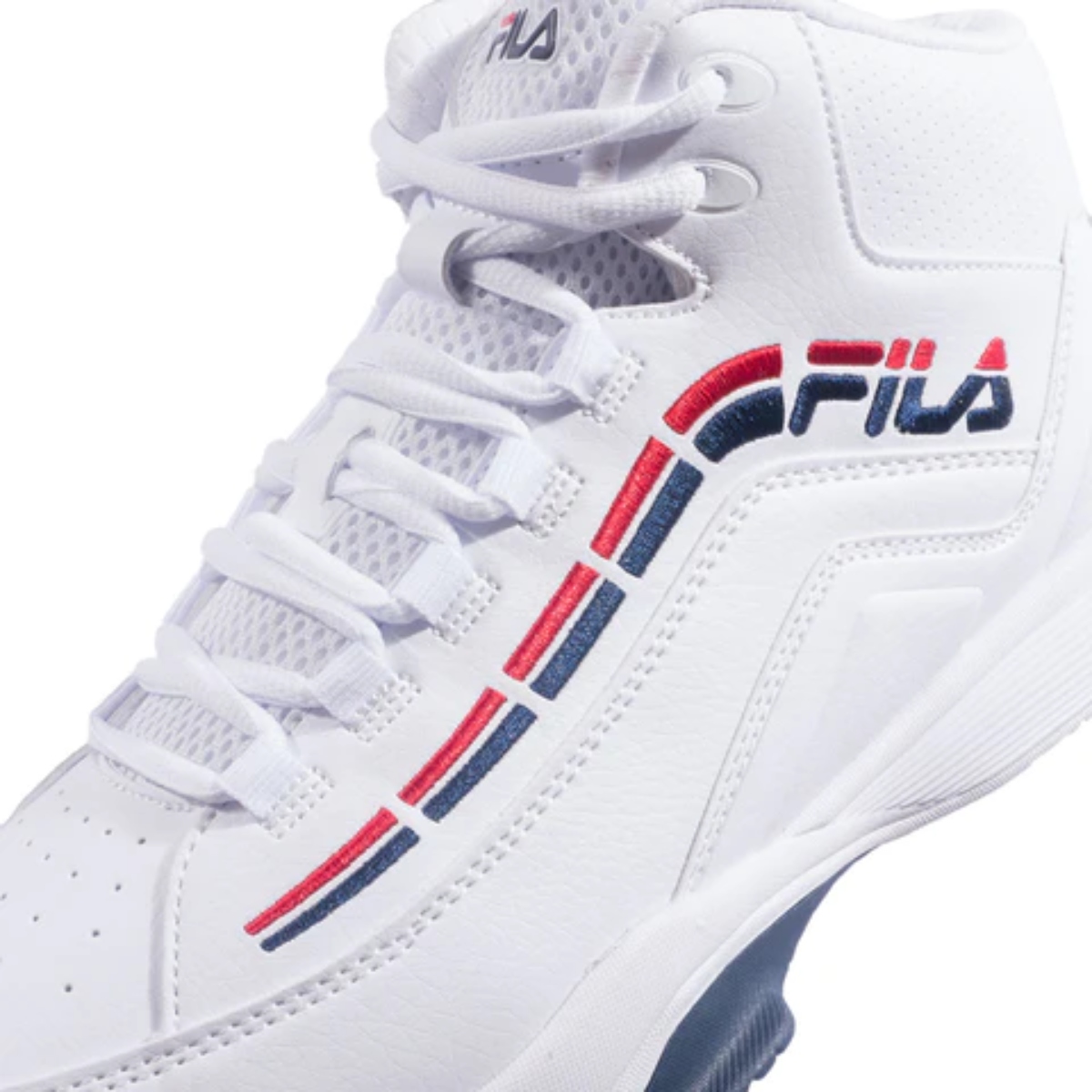 Tenis Fila Modelo Spitfire 3 Color Blanco/Marino 125 Para Caballero