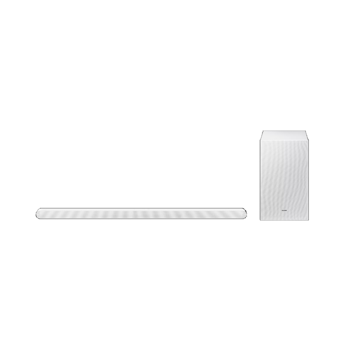 Barra de Sonido C/Subwoofer Samsung HW-S701D/ZX 3.1 CH Blanca ENDY10