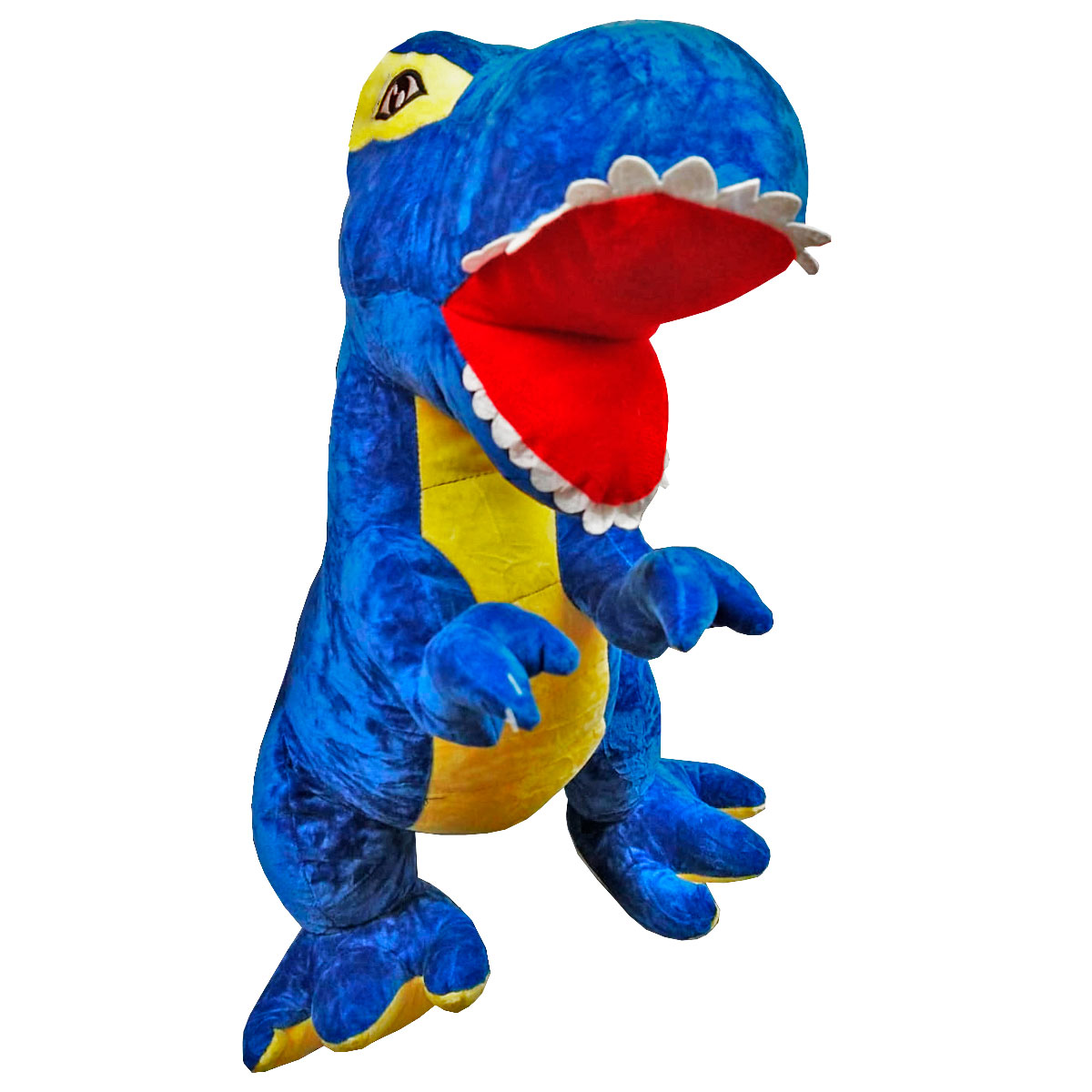 Peluche Generico Dinosaurio Azul 53 cm