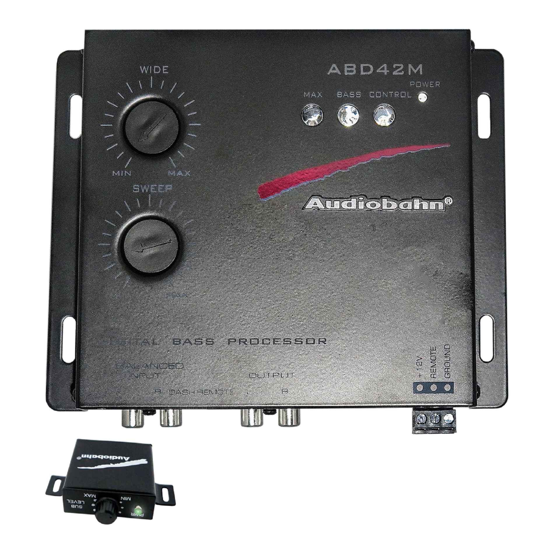 Epicentro Procesador De Bajos Con Control Audiobahn Abd42m