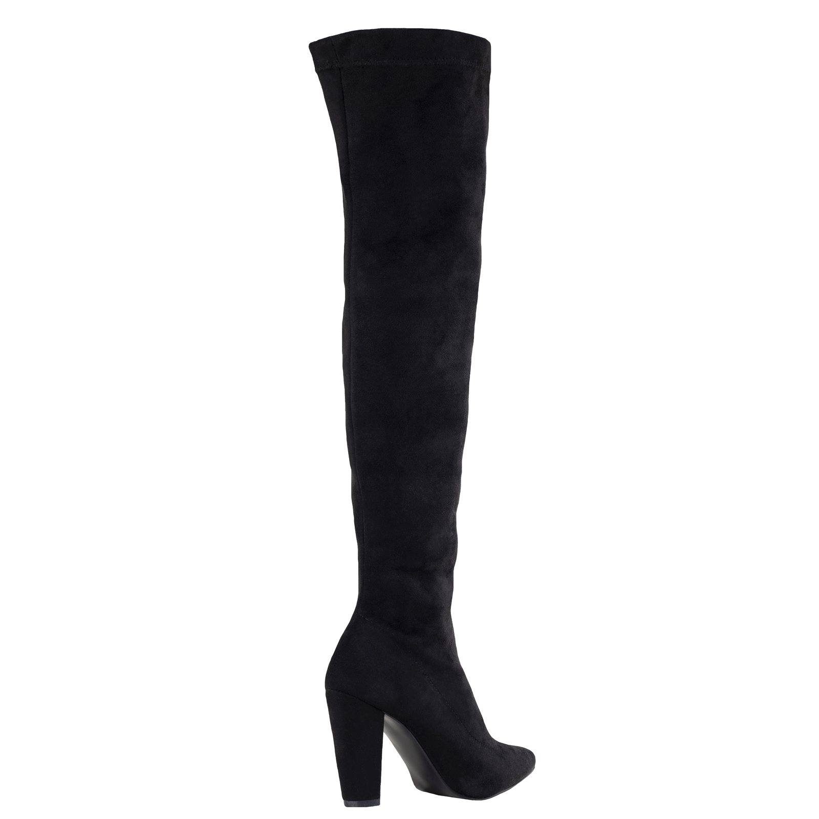 Botas Largas Para Mujer Capa De Ozono Con Tacón 650801 Negro