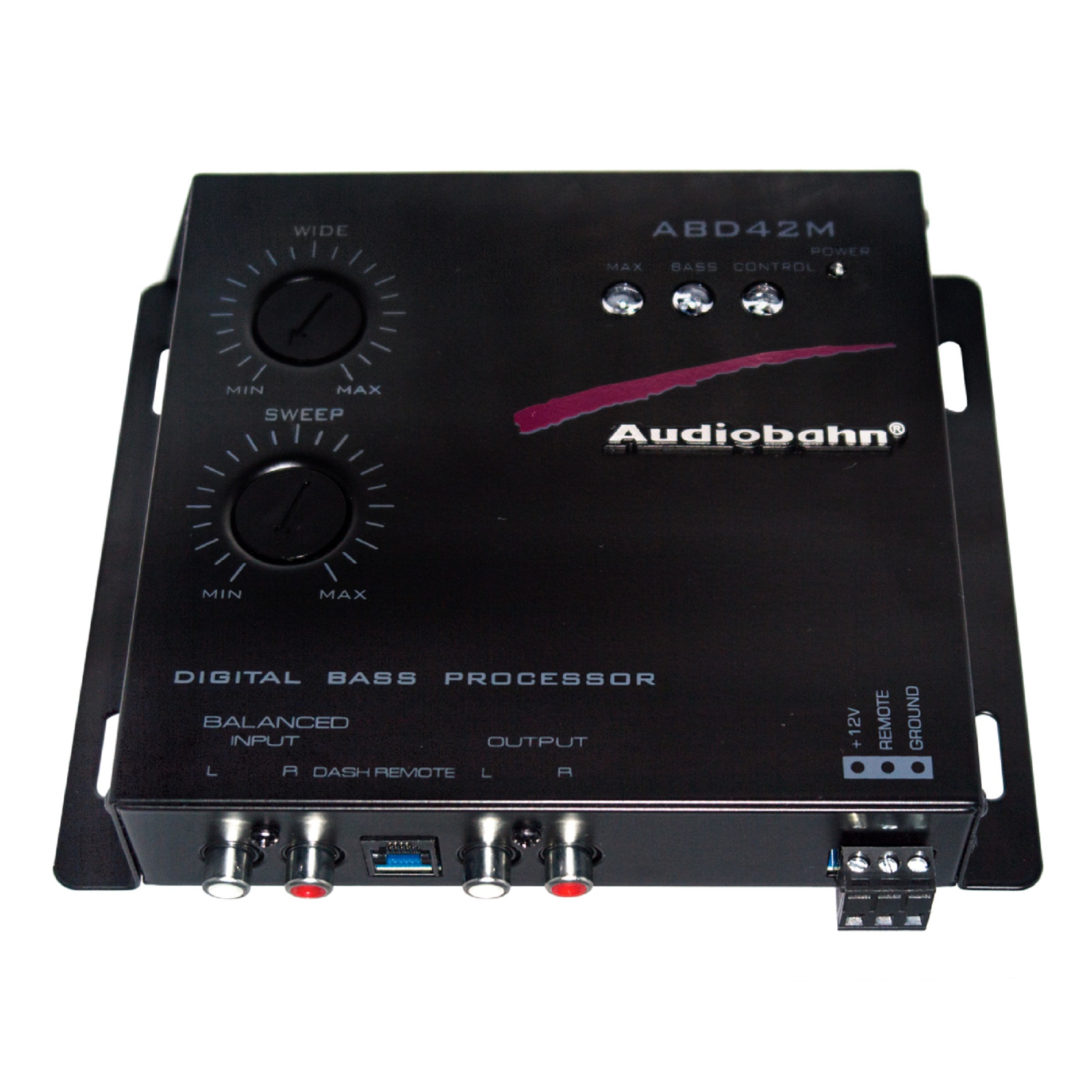 Epicentro Procesador De Bajos Audiobahn Abd42m Doble Perilla