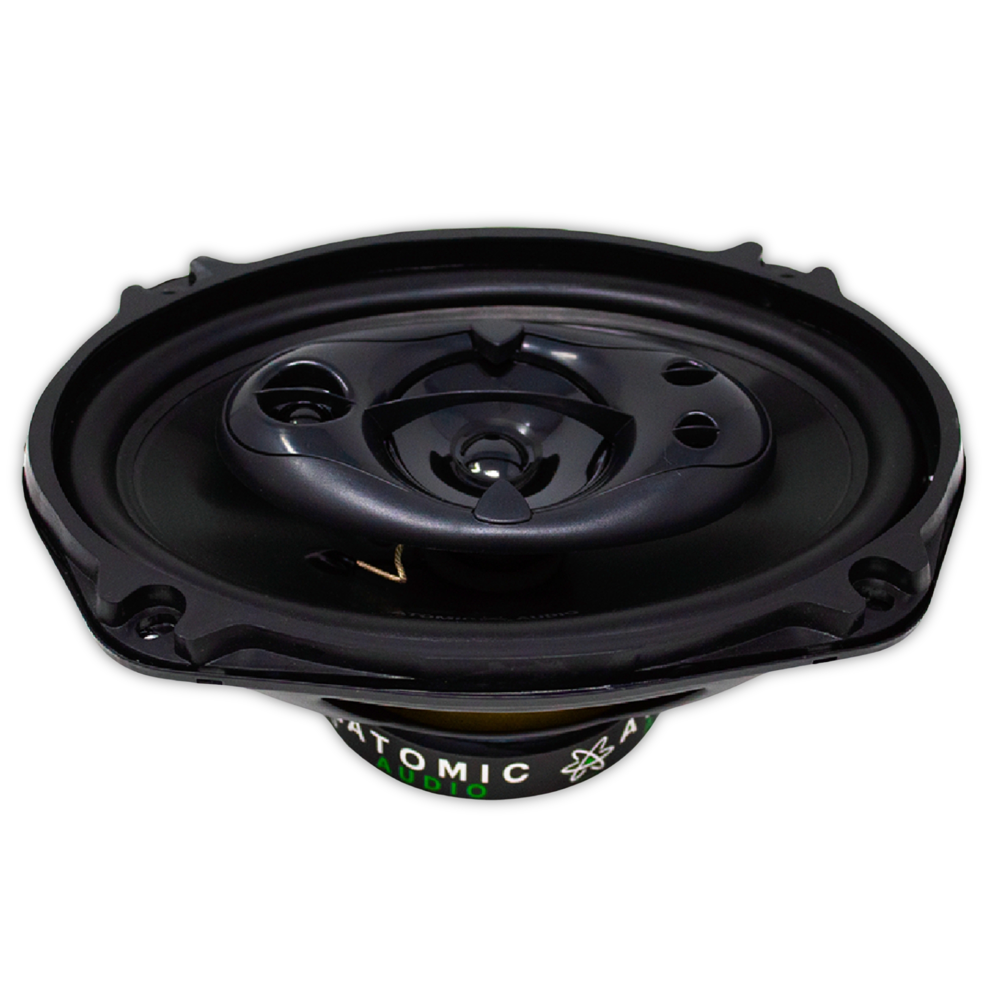 Bocinas Coaxiales Atomic Audio IRON69 900 Watts 6x9 Pulgadas 4 Ohms 5 Vías 