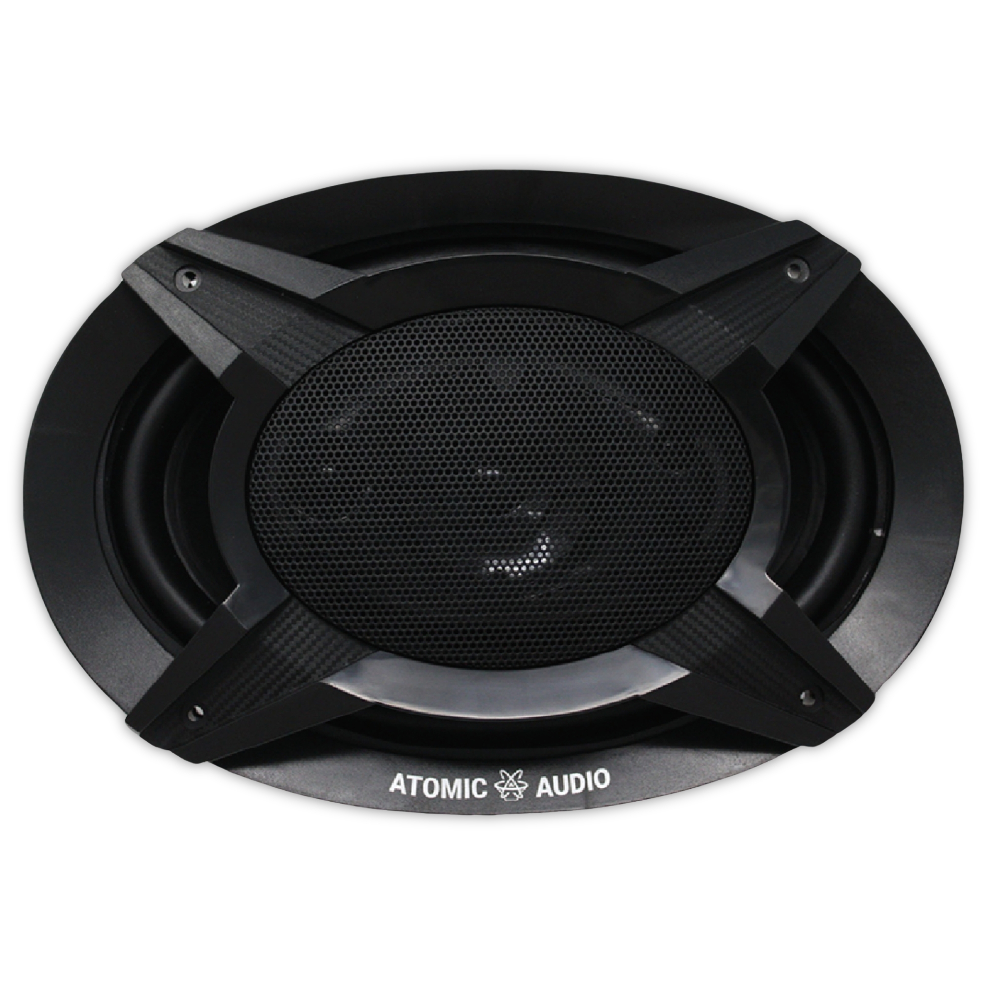 Bocinas Coaxiales Atomic Audio IRON69 900 Watts 6x9 Pulgadas 4 Ohms 5 Vías 